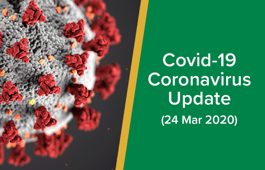 Covid 19 – Coronavirus Announcement