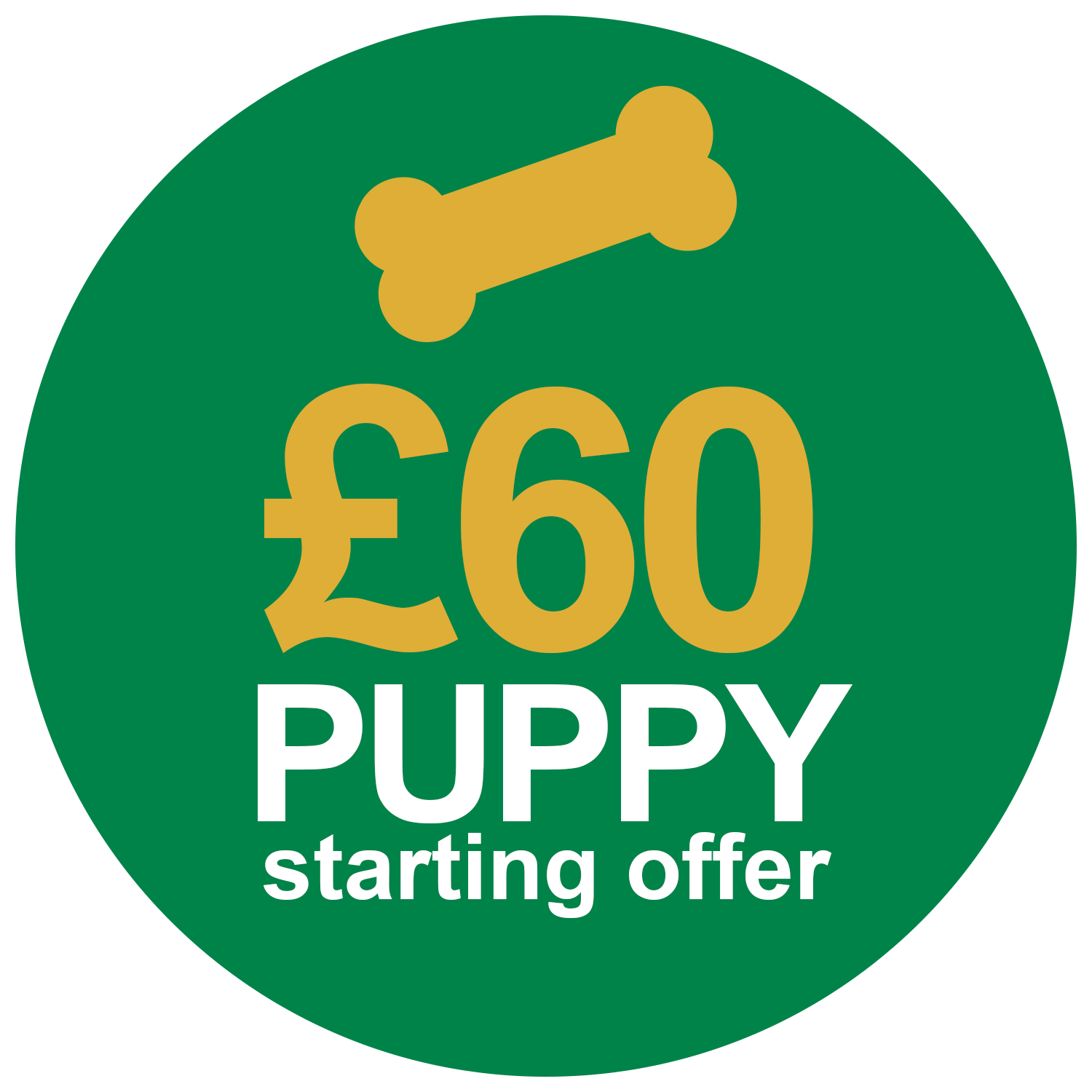 Parkside Vets - Puppy Plan offer - £60