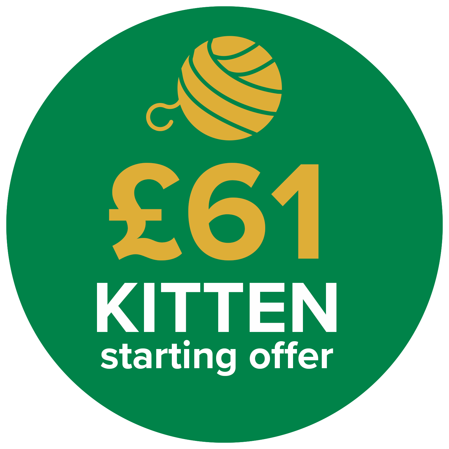 Parkside Vets - Kitten Plan offer - £55